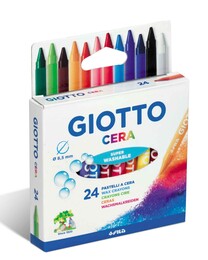 Giotto Cera Mum Boya 24 Renk - Giotto