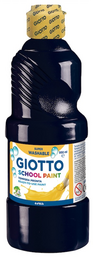 Giotto Tempera Guaj Boya 500 ml. SİYAH - Giotto