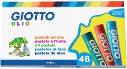 Giotto Olio - Yağlı Pastel Boya (Silindir) 48 Renk - Giotto