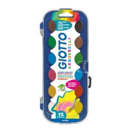 Giotto Sulu Boya 30 mm.12 Renk (351200) - Giotto