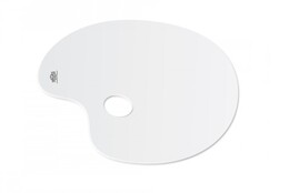 Hatas Godesiz Oval Resim Paleti 28x40 cm. - Hatas