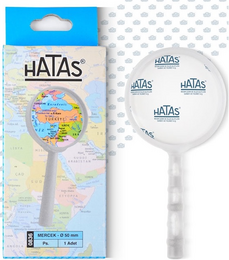 Hatas Plastik Mercek Büyüteç 50 mm. - Hatas