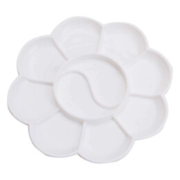 Hobi Market Art Plastik Papatya Palet 13 cm. 10 Godeli - Hobi Market Art