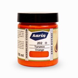 Karin Ebru Boyası 105 ml. 202 Turuncu - Karin