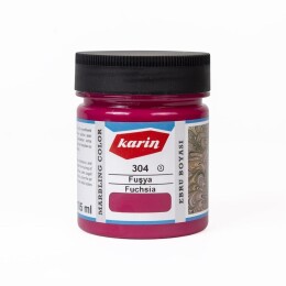Karin Ebru Boyası 105 ml. 304 Fuşya - Karin