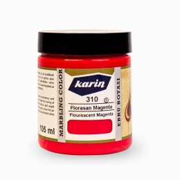 Karin Ebru Boyası 105 ml. 310 Florasan Magenta - Karin