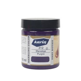 Karin Ebru Boyası 105 ml. 312 Menekşe - Karin