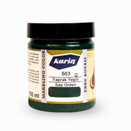 Karin Ebru Boyası 105 ml. 503 Yaprak Yeşili - Karin