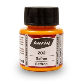 Karin Hat Mürekkebi 45 ml. 202 Safran - Karin