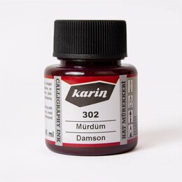 Karin Hat Mürekkebi 45 ml. 302 Mürdüm - Karin
