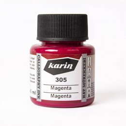 Karin Hat Mürekkebi 45 ml. 305 Magenta - Karin