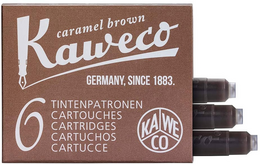 Kaweco Dolma Kalem Kartuşu 6'lı KAHVERENGİ - Kaweco