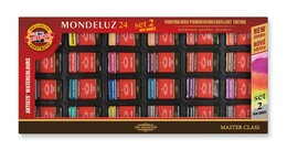 Koh-i Noor Mondeluz Master Class Taş Tablet Sulu Boya Seti 24 Renk Set 1 - Koh-i Noor