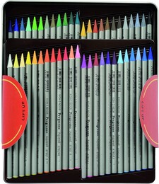 Koh-i Noor Progresso Aquarell Ağaçsız Sulandırılabilir Boya Kalemi Seti 48 Renk - 2