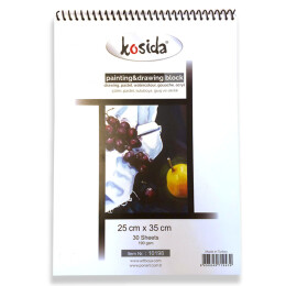 Kosida Resim Defteri Dokulu 25x35 190 gr. 30 yp. KHM-10 628 198 - Kosida