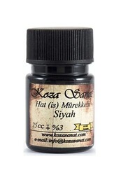 Koza Hat (İs) Mürekkebi 25 cc. SİYAH - Koza Sanat