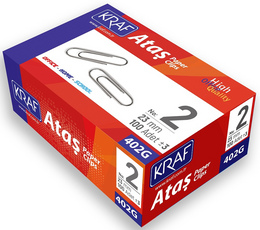 Kraf Ataş No:2 23 mm. 100 Adet - Kraf