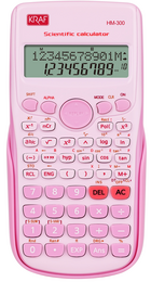 Kraf Bilimsel Hesap Makinesi 240 Fonksiyonlu PASTEL PEMBE - Kraf