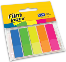 Kraf Film Index 5 Renk x 25 Sayfa - Kraf