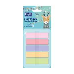 Kraf Film Index Pastel Renkler 5 Renk x 30 Sayfa - Kraf