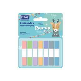 Kraf Film Index Pastel Renkler 7 Renk x 25 Sayfa - Kraf