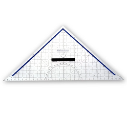 Kraf Geometrik Açılı Gönye Cetvel Geoder-Aristo 32 cm. - Kraf
