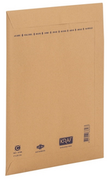 Kraf Hava Kabarcıklı Zarf C 17x25 cm. 10'lu Paket - Kraf