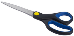 Kraf Kauçuk Saplı Makas 19 cm. - 1