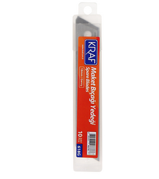 Kraf Maket Bıçağı Yedeği Geniş 10'lu Tüp - Kraf