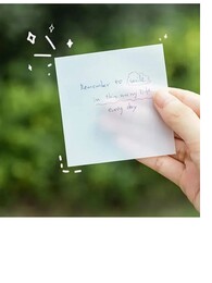 Kraf Şeffaf Post-it Yapışkanlı Not Kağıdı 76x76 mm. 50 yaprak ŞEFFAF - 4