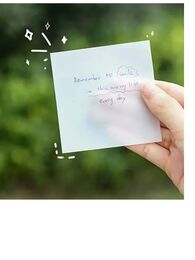 Kraf Şeffaf Post-it Yapışkanlı Not Kağıdı 76x76 mm. 50 yaprak ŞEFFAF - 4