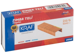 Kraf Zımba Teli No:24/6 Sarı - 1