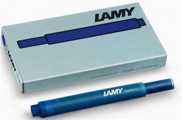 Lamy T10 Dolma Kalem Kartuşu 5'li Kutu MAVİ-SİYAH - Lamy