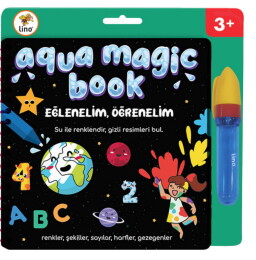 Lino Aqua Magic Book Sihirli Boyama Kitabı EĞLENELİM, ÖĞRENELİM - Lino