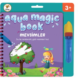 Lino Aqua Magic Book Sihirli Boyama Kitabı MEVSİMLER - Lino