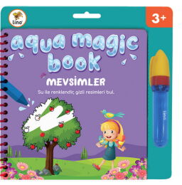 Lino Aqua Magic Book Sihirli Boyama Kitabı MEVSİMLER - 1
