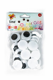 Lino Oynar Göz 28 mm 30'lu Paket - Lino