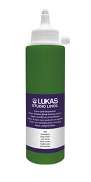 Lukas Studio Su Bazlı Linol Baskı Boyası 250 ml. Koyu Yeşil - Lukas