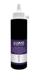 Lukas Studio Su Bazlı Linol Baskı Boyası 250 ml. Siyah - Lukas