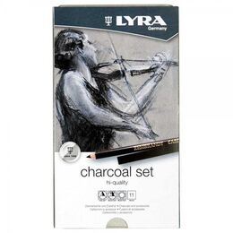 Lyra Rembrandt Charcoal Set Karakalem Eskiz Çizim Seti 11'li - 1
