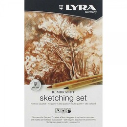 Lyra Rembrandt Sketching Karakalem Eskiz Çizim Seti 11'li - 1