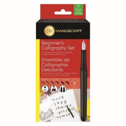 Manuscript Beginner Kaligrafi Kalemi Seti 3'lü Karton Kutu - Manuscript