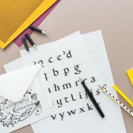 Manuscript Beginner Kaligrafi Kalemi Seti 3'lü Karton Kutu - 3