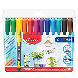 Maped Permanent Marker 12'li (734547) - 1