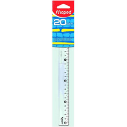 Maped Start Çift Desimetre Cetvel 20 Cm. (146108) - Maped