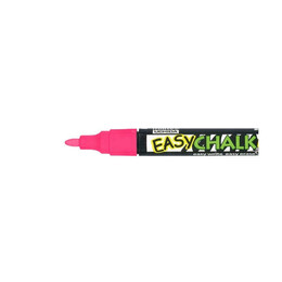 Marvy Easy Chalk Marker Sıvı Tebeşir Kalemi FOSFORLU KIRMIZI - Marvy