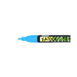 Marvy Easy Chalk Marker Sıvı Tebeşir Kalemi FOSFORLU MAVİ - Marvy