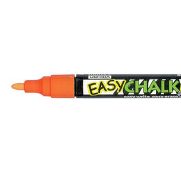Marvy Easy Chalk Marker Sıvı Tebeşir Kalemi FOSFORLU TURUNCU - Marvy