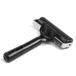Metal Aksamlı Kauçuk Merdane 10 cm. - Hobi Market Art