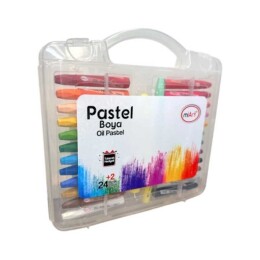 Miart Pastel Boya 24+2 Renk Çantalı - Miart